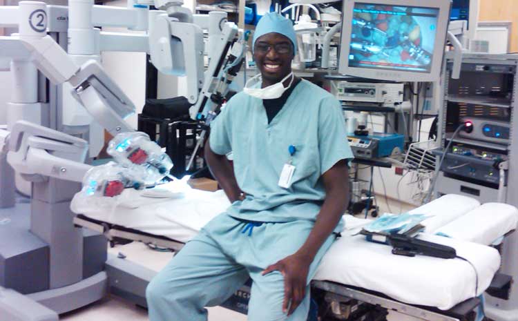 Photo of Adeleke Oni as a Doctor