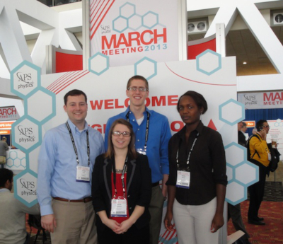 Photo of American Physical Society March Meeting 2013