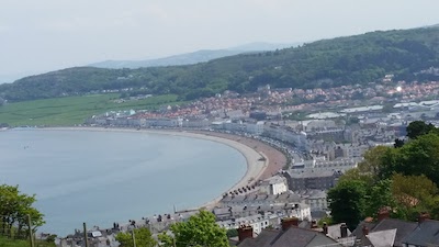 A coastal town in Wales