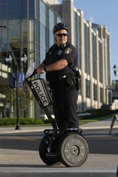 Photo of XUPD on a Segway