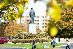 Photo of St. Francis of Xavier Statue