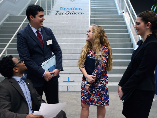 Group of political science majors in Washington D.C.