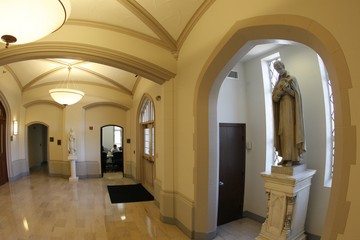 Interior photo of the Xavier Psychological Services Center
