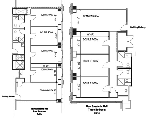 Justice Hall Floor Plan