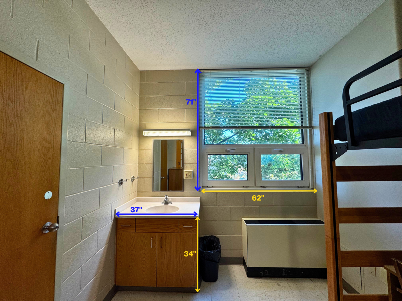 room dimensions