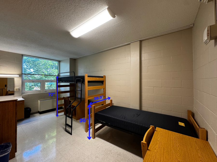 room dimensions