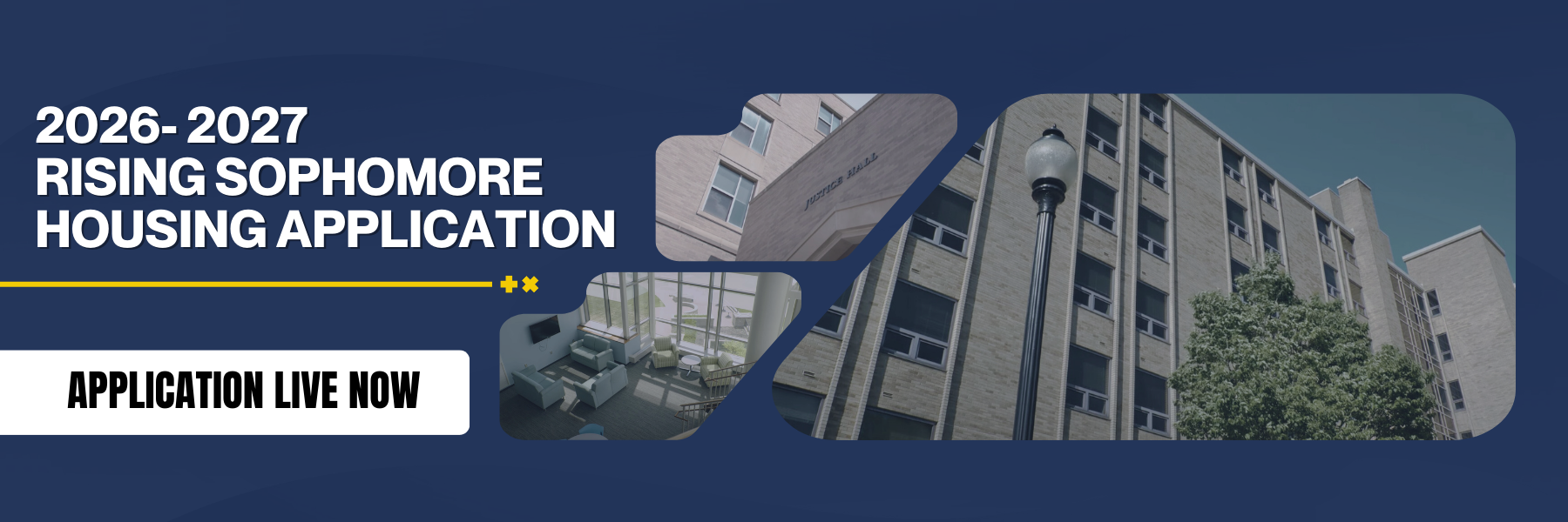 header indicating housing app open