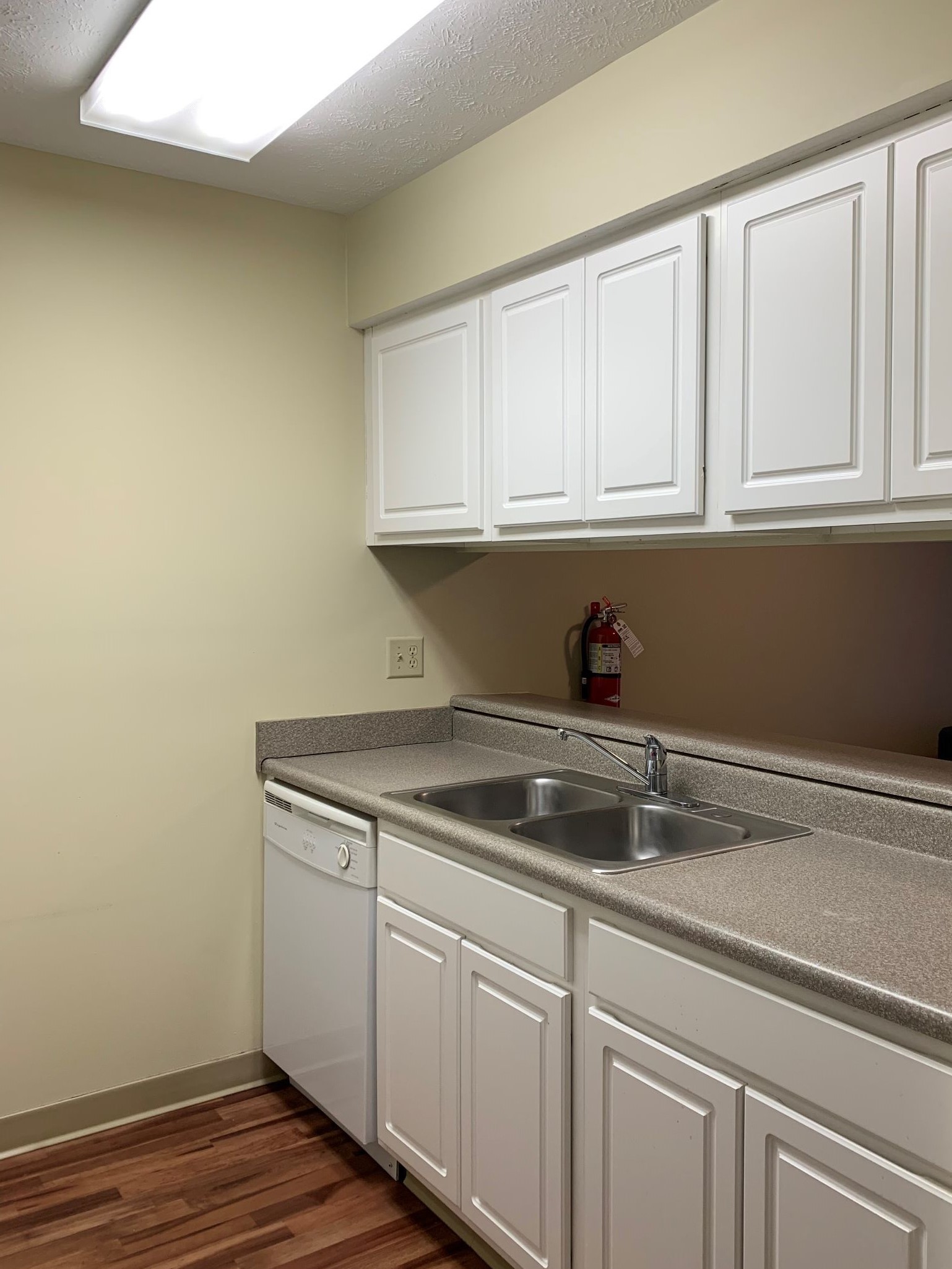 Village Apartments kitchen countertop, counters and sink