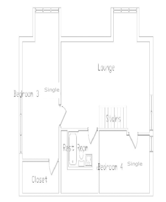 Second floor layout