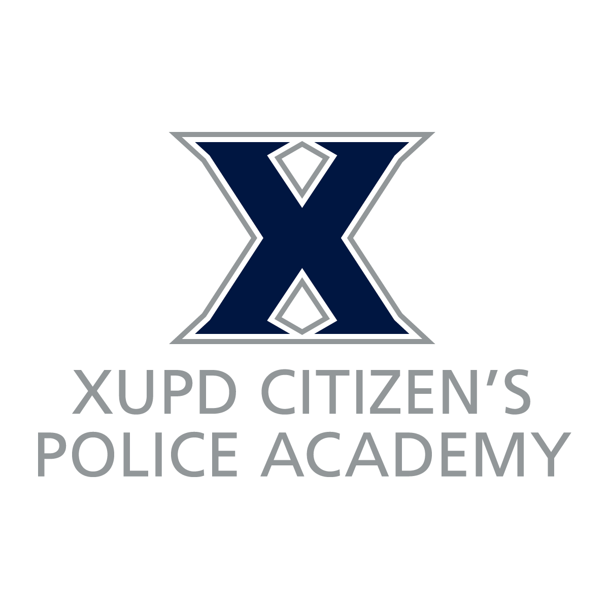XUPD Citizen's Police Academy logo
