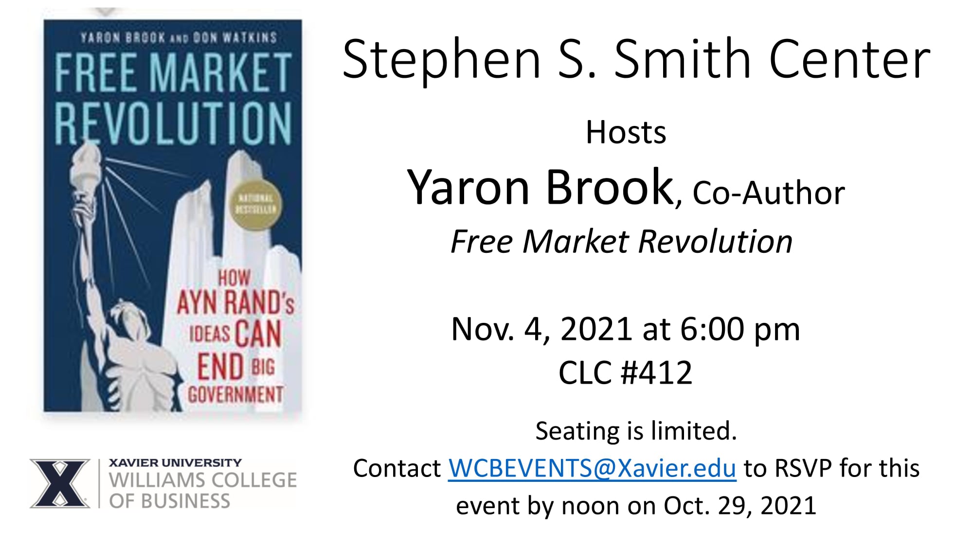 Free Market Revolution invite