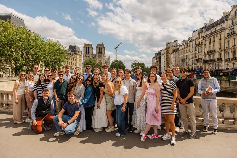 Smith Scholars visit Paris 2025