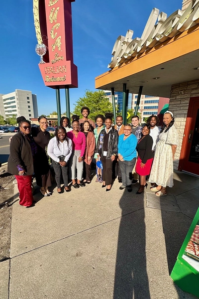 Trio Scholars gathered together