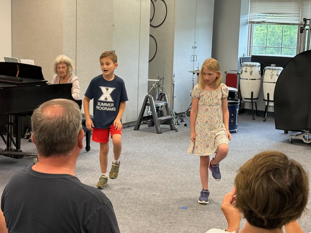 2 kids in broadway acting camp