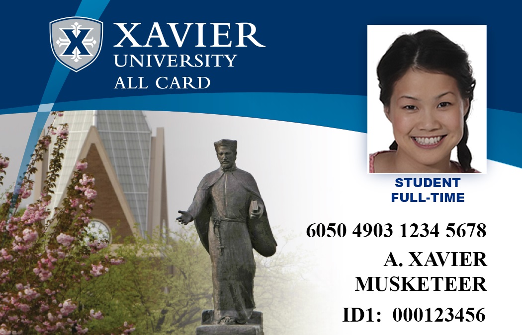 Xavier All Card logo