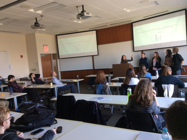 Photo of Students and a Professor in a classroom