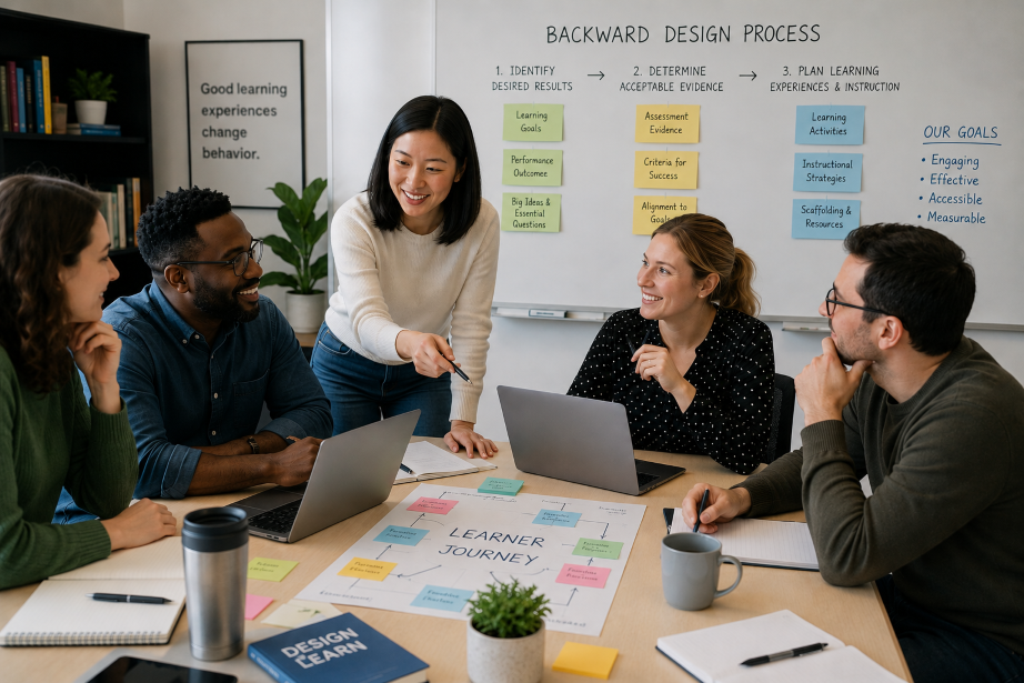 Instructional Design designing with Backward Design