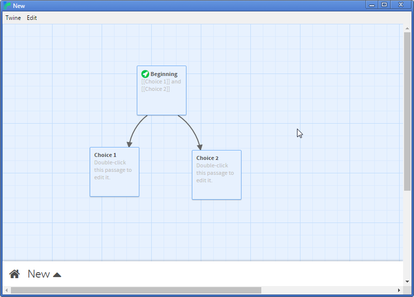 Twine screenshot