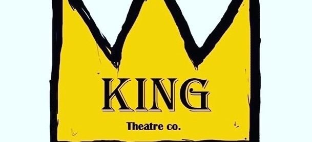 Drawing of a yellow crown with King Theatre co. text on the crown