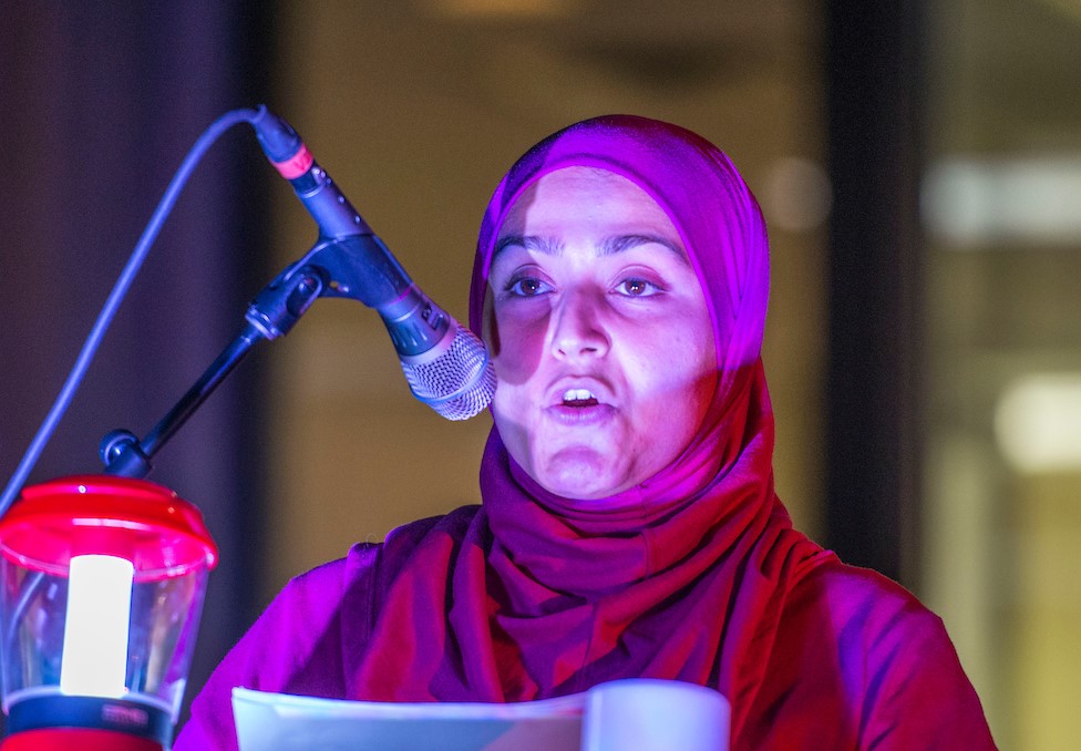 Tala Ali, muslim chaplain on Xavier's campus