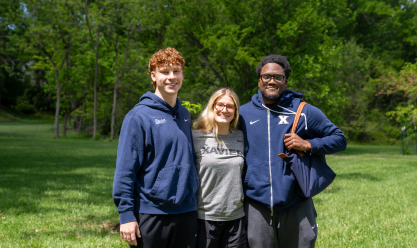 Students on campus