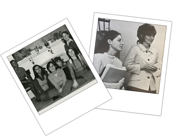 Black-and-White photos of XU Students